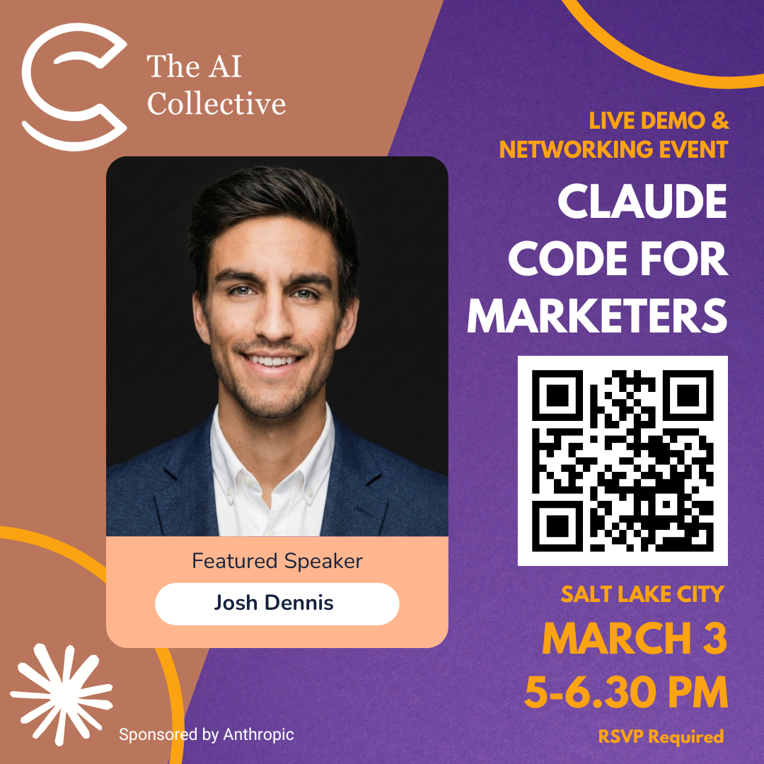 Claude Code for Marketers - Live Demo & Networking Event